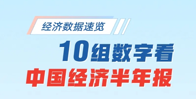 一圖速覽！2025中國經濟半年報