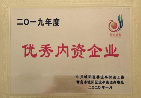 2019年度優秀內資企業